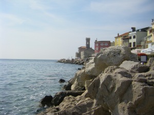 The coast of Piran!